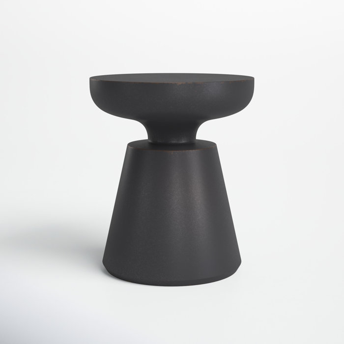 Saoirse Concrete Outdoor Side Table & Reviews Joss & Main